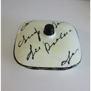 CWC Italian Covered Square Serving Dish 5 1/2" x 5 1/2"